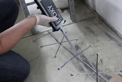 Using a solution like Rhino® Carbon Fiber Concrete Crack Lock®, permanently locks both sides of the crack together and prevents any further movement. It also maximizes the tensile strength of the carbon fiber.