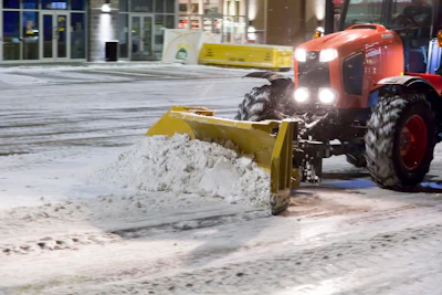 Be sure to use the appropriate down pressure and speed. Excessive down pressure can quickly wear out cutting edges and, when paired with faster speeds, can cause significant blade damage when hitting an obstacle hidden under the snow.