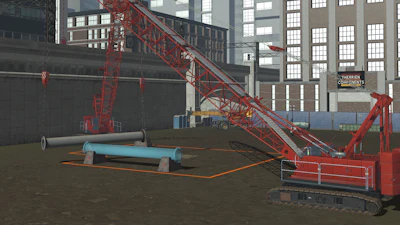 Cm Labs Crawler Crane Tandem Lift