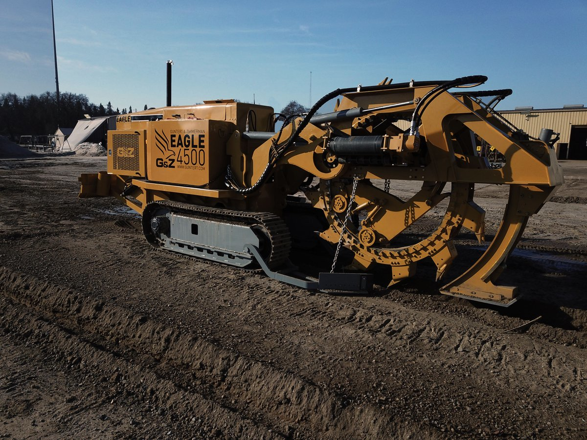 Guntert Zimmerman Wheel Trencher