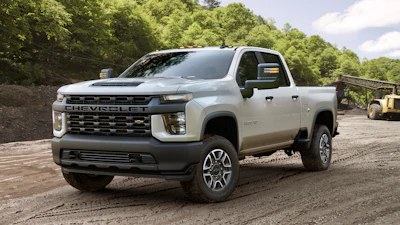 The 2020 Silverado HD is longer, wider and taller than its predecessor with a wheelbase that’s been stretched 5.2 in. on Crew Cab models and is scaled for HD customers.