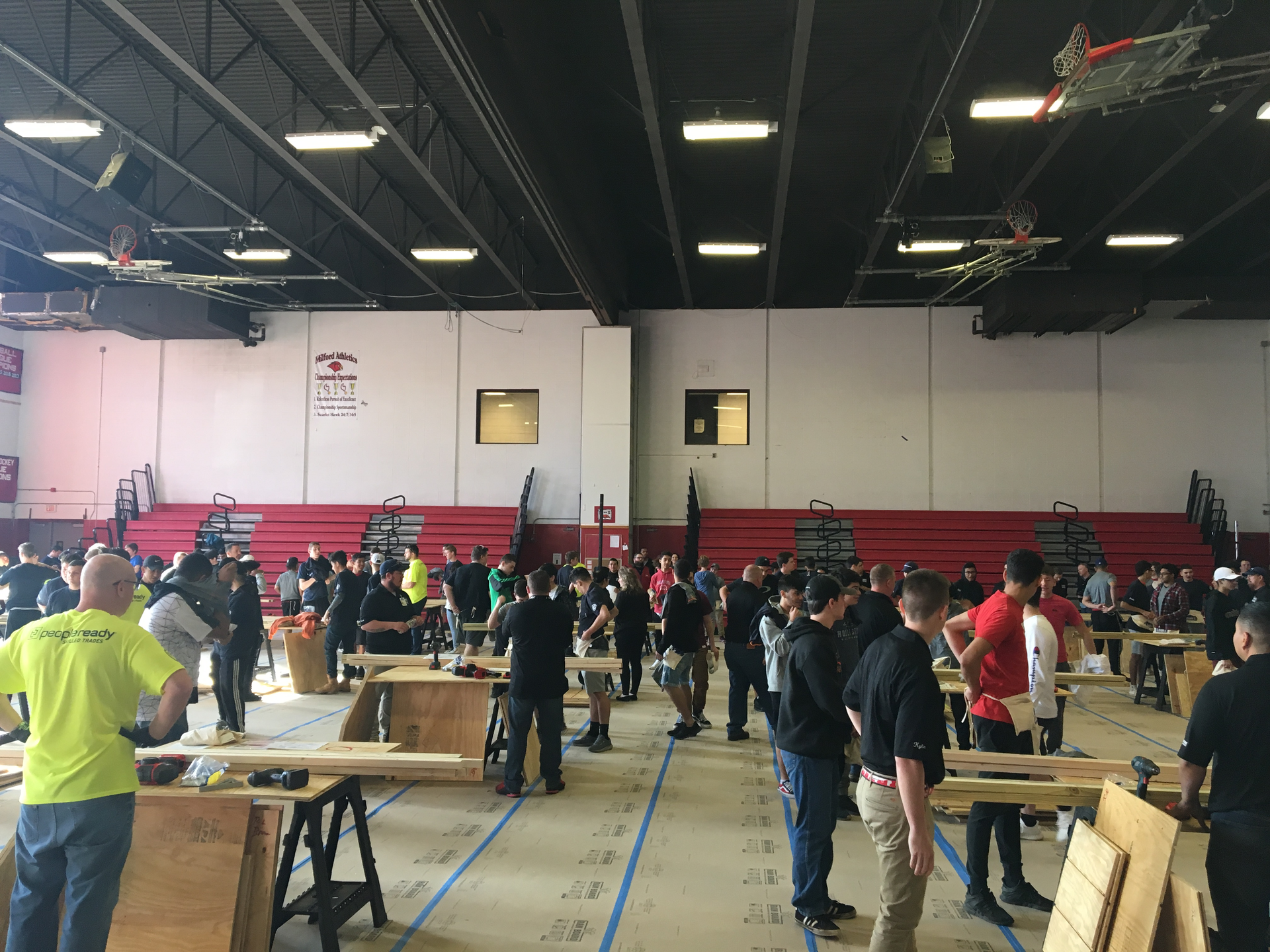 Generation T event to expose high school students to trade skills.