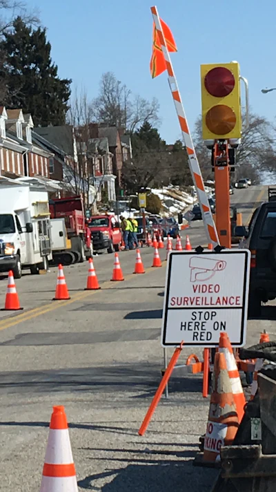 The SmartFlagger system saves real-time video for up to seven days so video can be used to record incidents, accidents or unlawful acts.