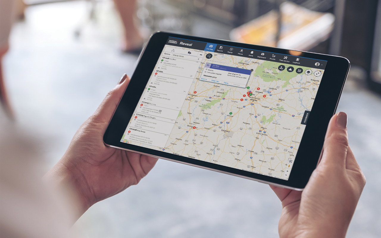 Verizonconnect Reveal Live Map