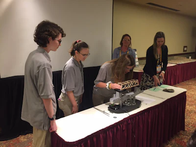 Students compete in AASHTO Bridge Challenge Finals as a part of their STEM education