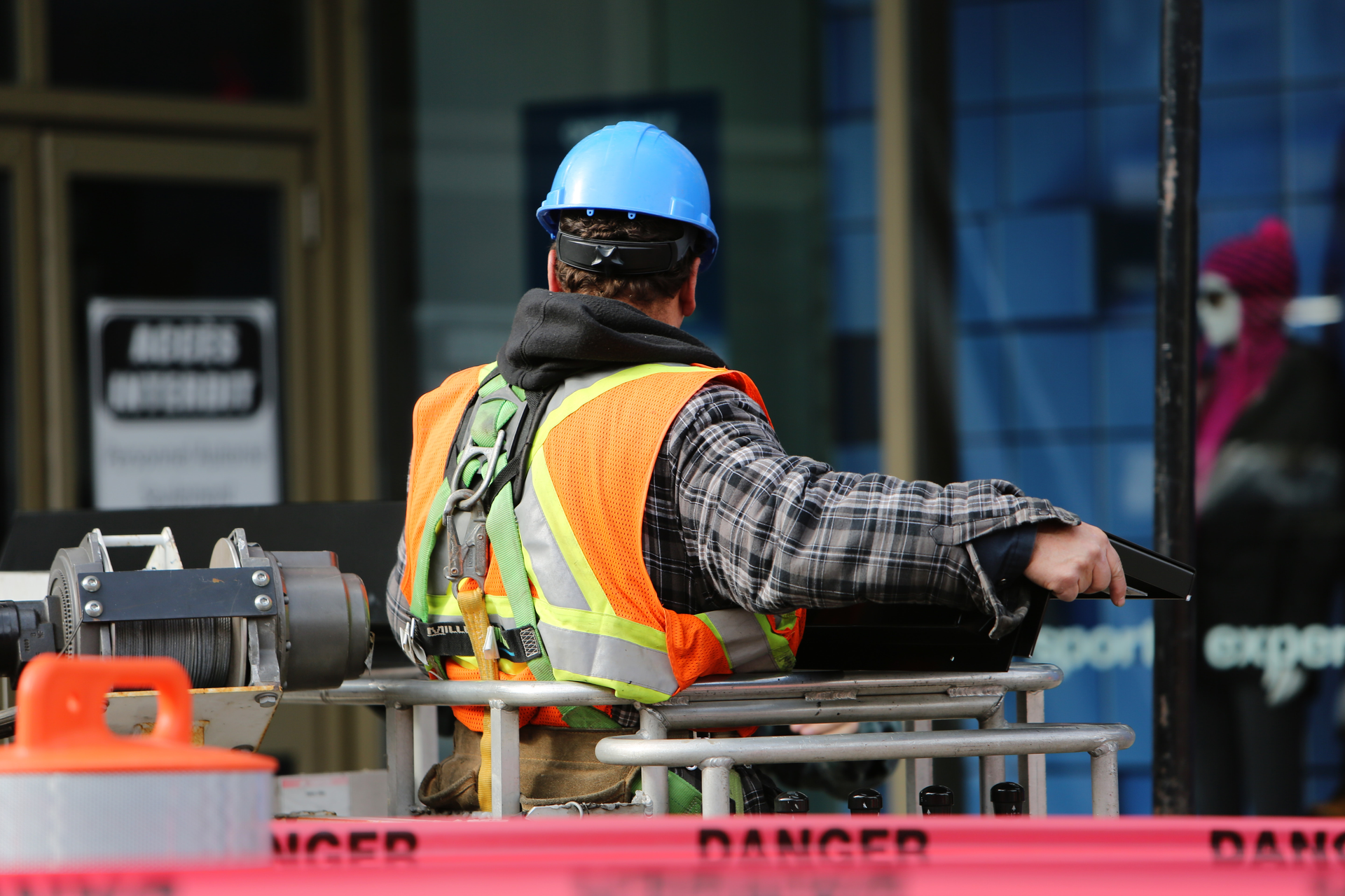 Construction Worker Danger Safety 8159