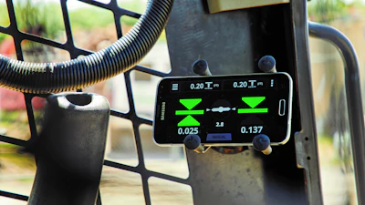 Trimble Earthworks Go Monitor