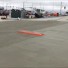 Handleless rope brushes work well on large slabs and in confined areas where handles are awkward.