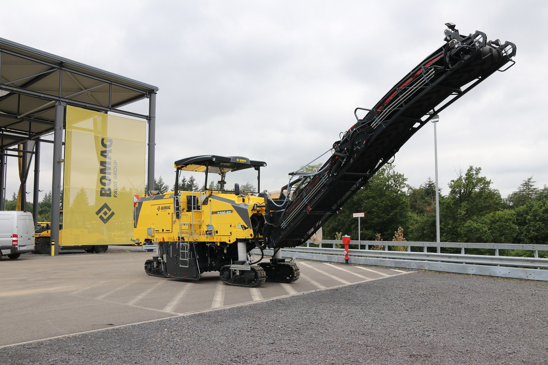 The BOMAG/Fayat 17,200 ft2 Central Hall exhibit #C30316 will feature more than 10 new products, including path and highway pavers, half-lane mills, single drum and tandem vibratory rollers with alternative drive systems and vibratory plate compactors.