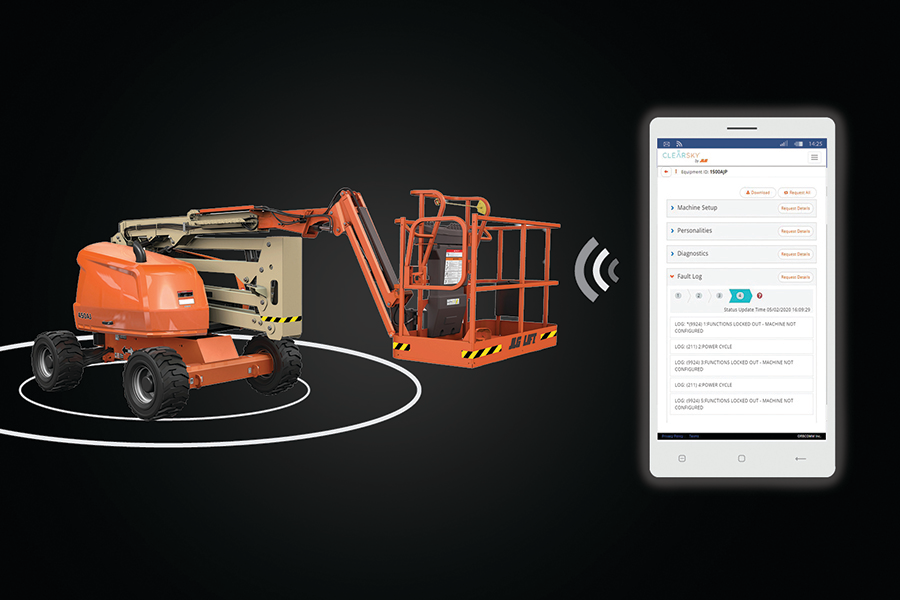JLG ClearSky Remote Analyzer Reader (RAR)