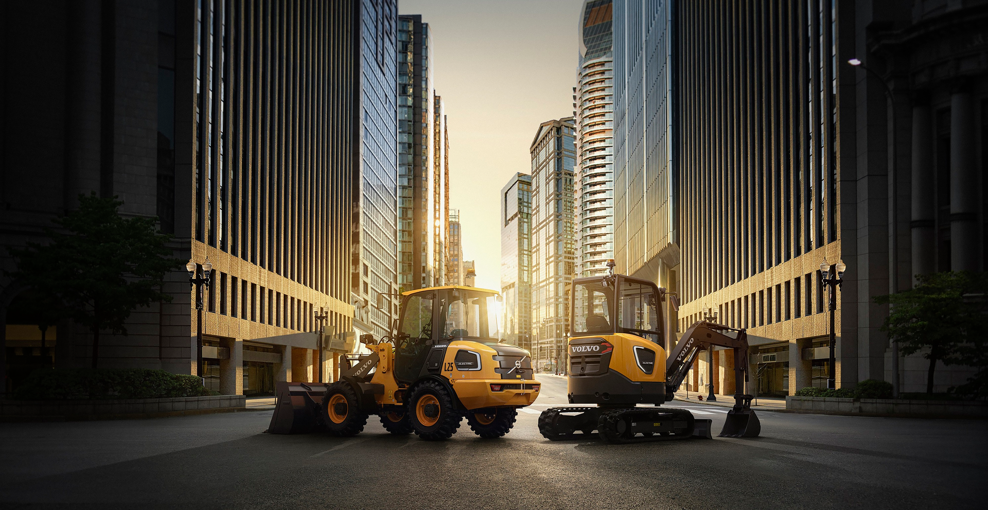 Volvo Ce Noiseless Electric Machines Available