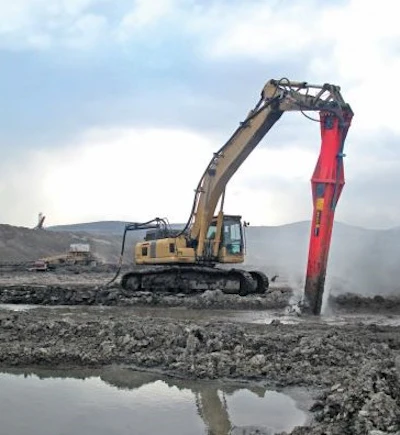 Allu Processor Working On Mine Tailings At The Czech Republic