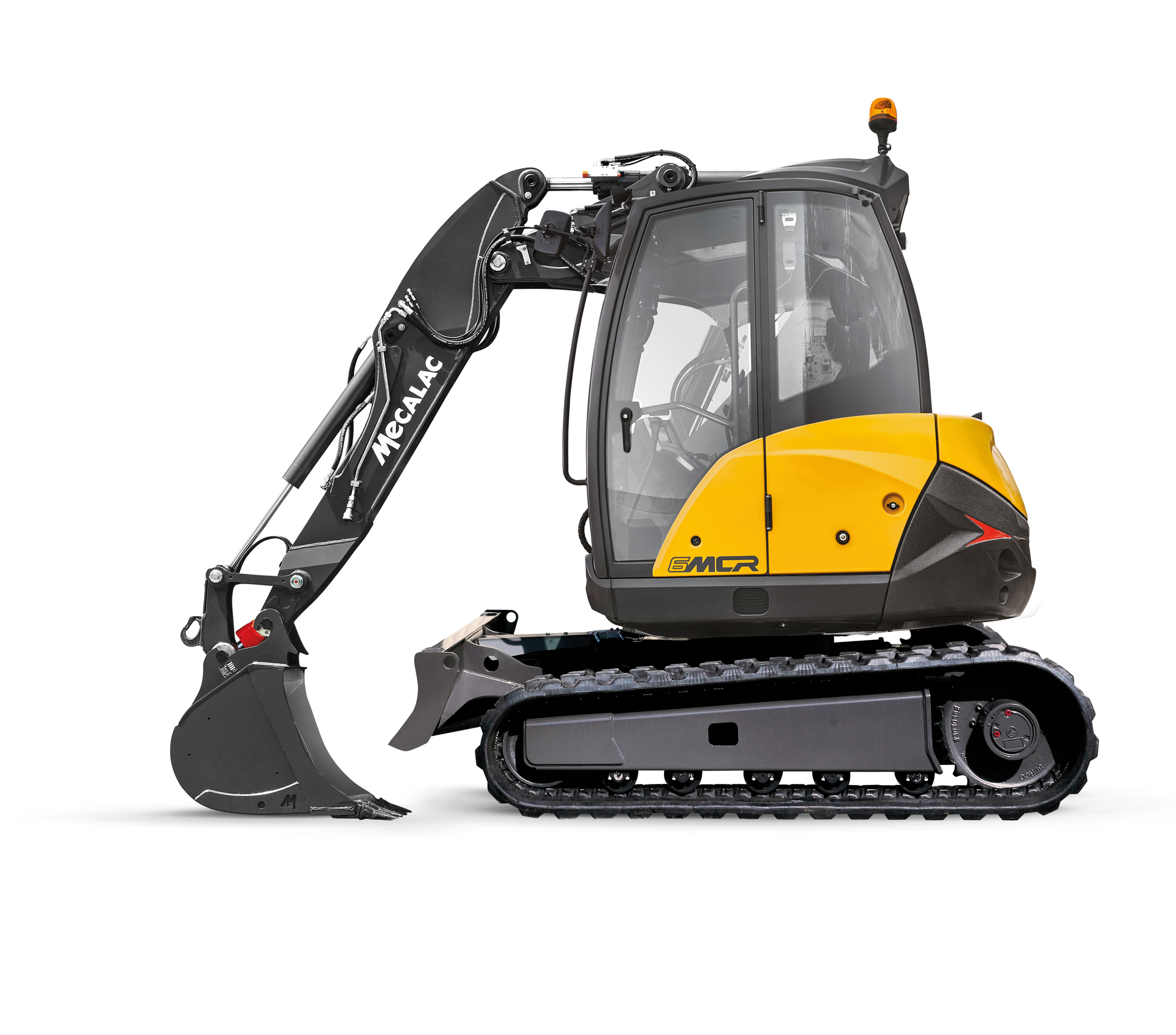Mecalac plans an array of hourly equipment demonstrations at booth F2658 during CONEXPO-CON/AGG. Featured equipment includes the 6MCR crawler skid-excavator with speeds up to 6.2 mph (10 kmh).