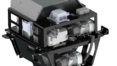 Dana - e-Powertrain and Electronics Cradle for Vocational Construction Vehicles