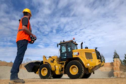 Caterpillar offers a full range of remote-controlled and autonomous solutions under the its Cat Command suite of products.