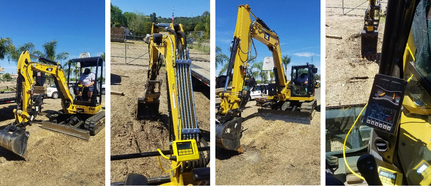 ZIPLEVEL EZDepth for excavators, backhoes, skid steers and other heavy equipment provides accurate operator readings without risks to a laser rod man.
