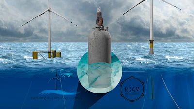 3D Printed Concrete Wind Turbine