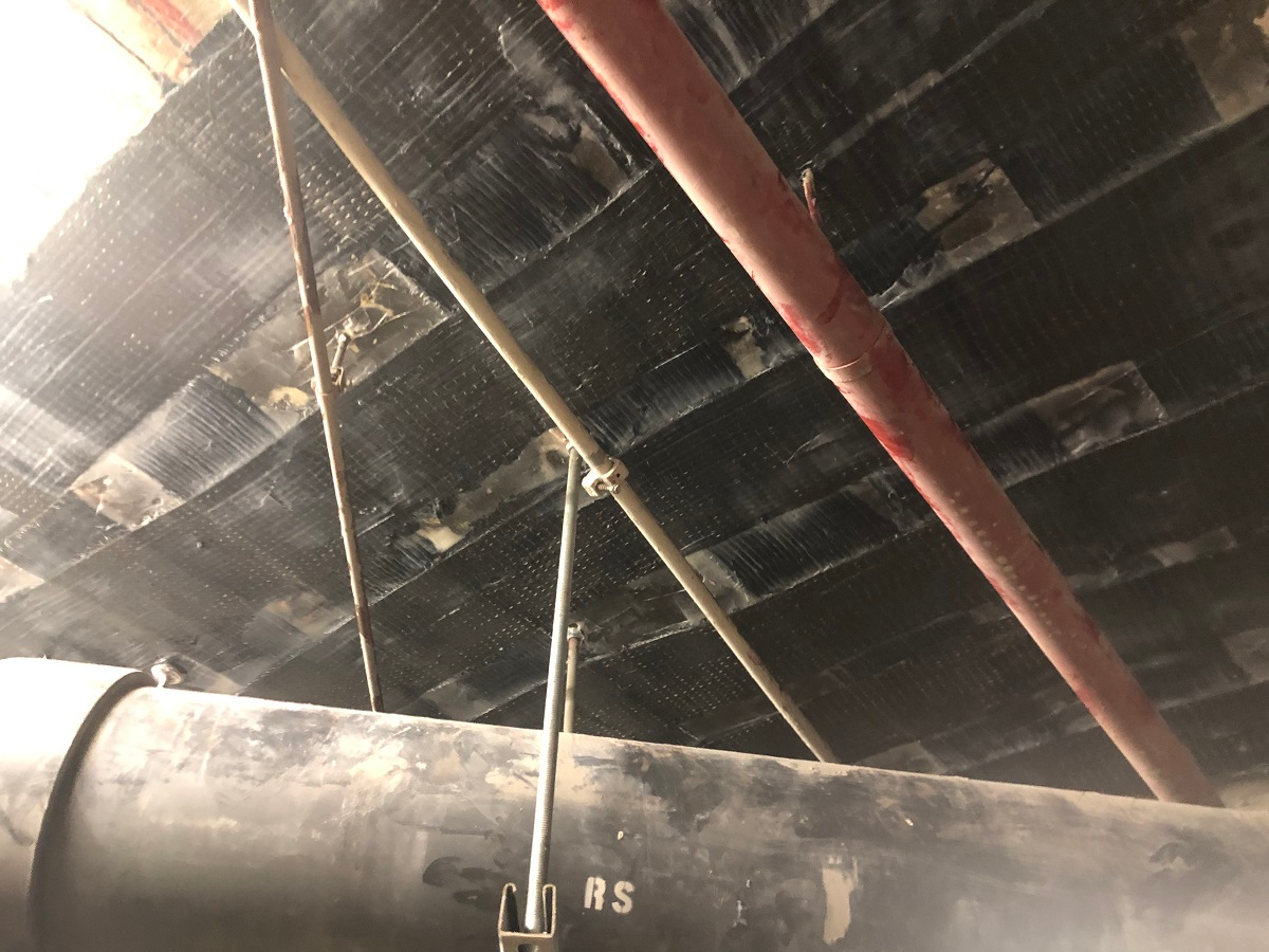 Terracon carbon fiber installation