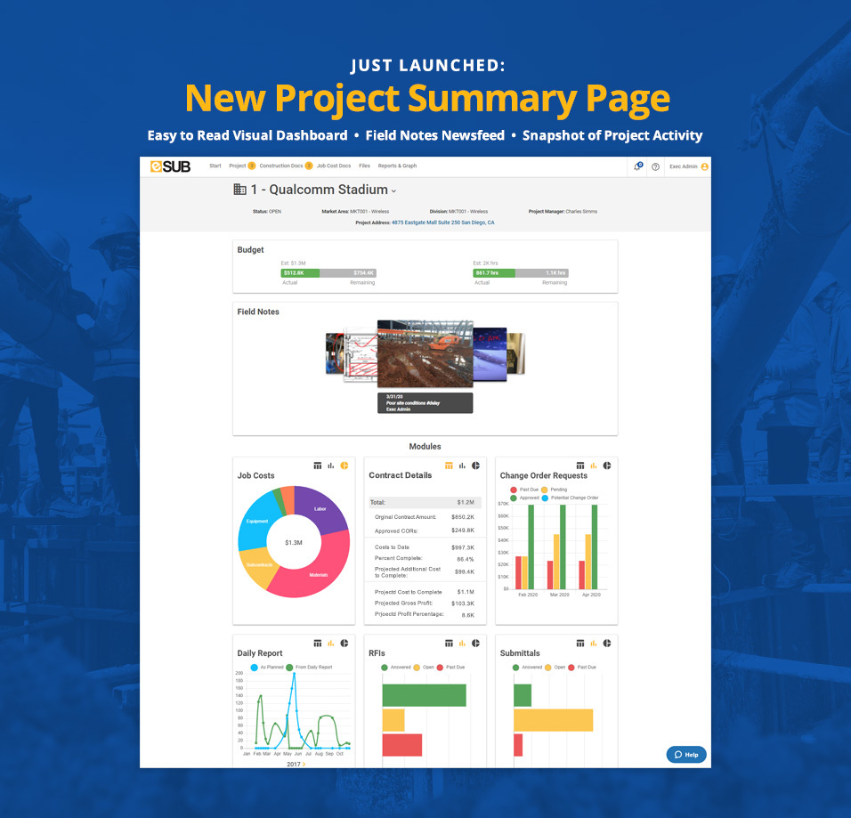 Esub Project Summary