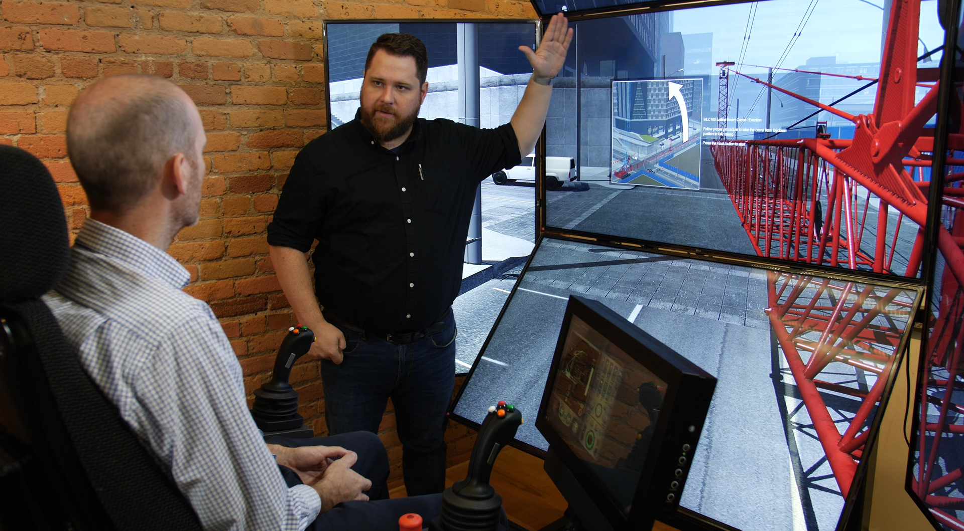 The simulator has proven to be a game chamber for IUOE Local 14. Bolstered by year-round training, it is able to maintain a growing pool of 300-ft. certified crane operators.