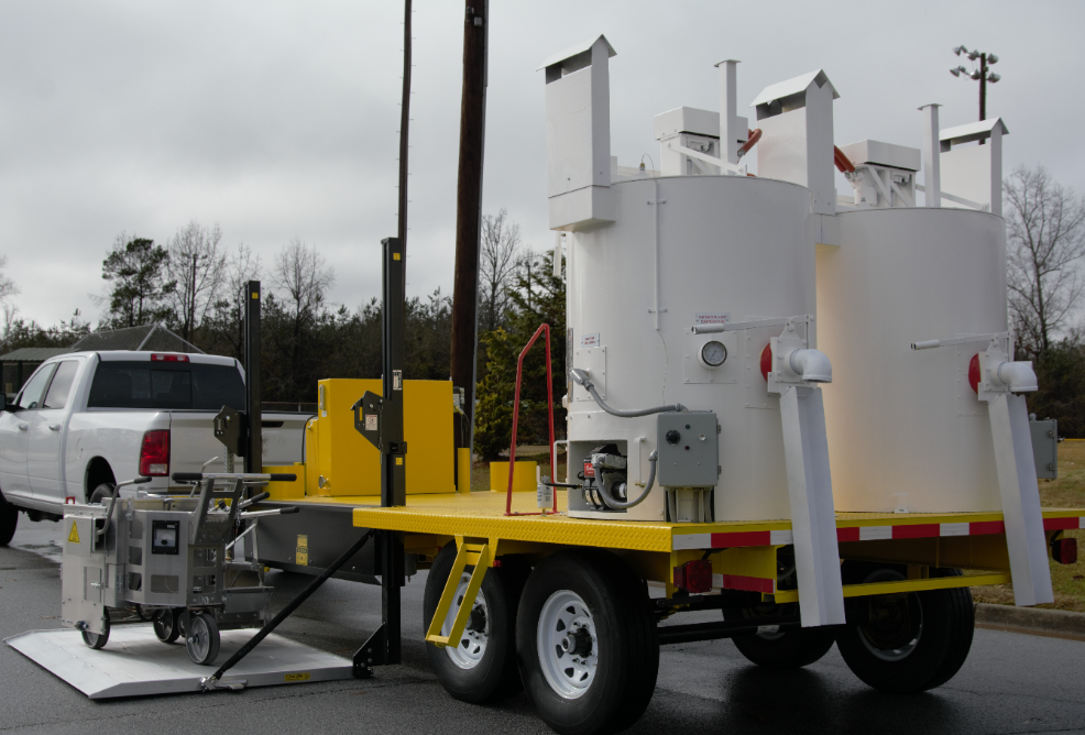 Falcon Kettles On Trailer No Logos