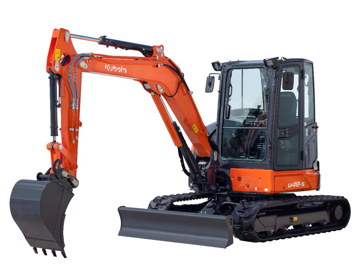 Kubota U48-5 compact excavator