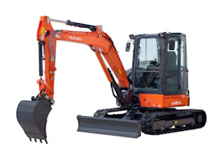 Kubota U48-5 compact excavator