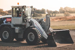 Danfoss Editron Fully Electric Wheel Loader System