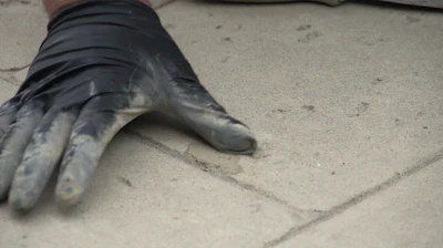 Repairing Stamped Concrete - Patch