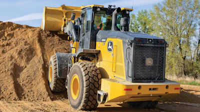 John Deere 644 G-tier loader