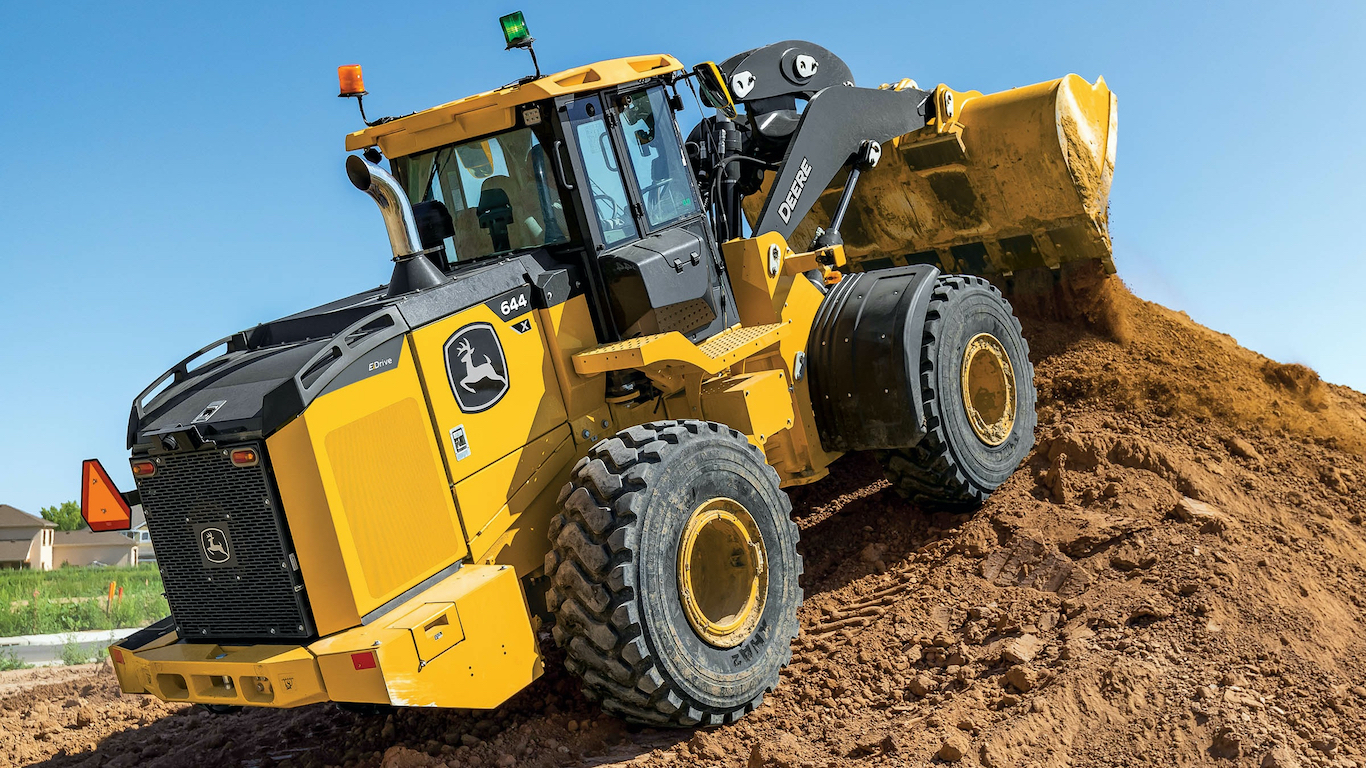 John Deere 644 X-tier loader