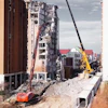 Because of the location of the site, Renascent had to take extreme caution in demolishing Morrill Hall.