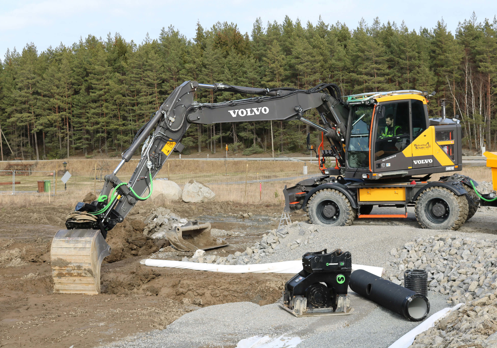 Pr Steelwrist Sq Volvo Ce