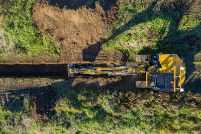 Semi-autonomous functions can simplify many complex operations, such as trenching with an excavator.