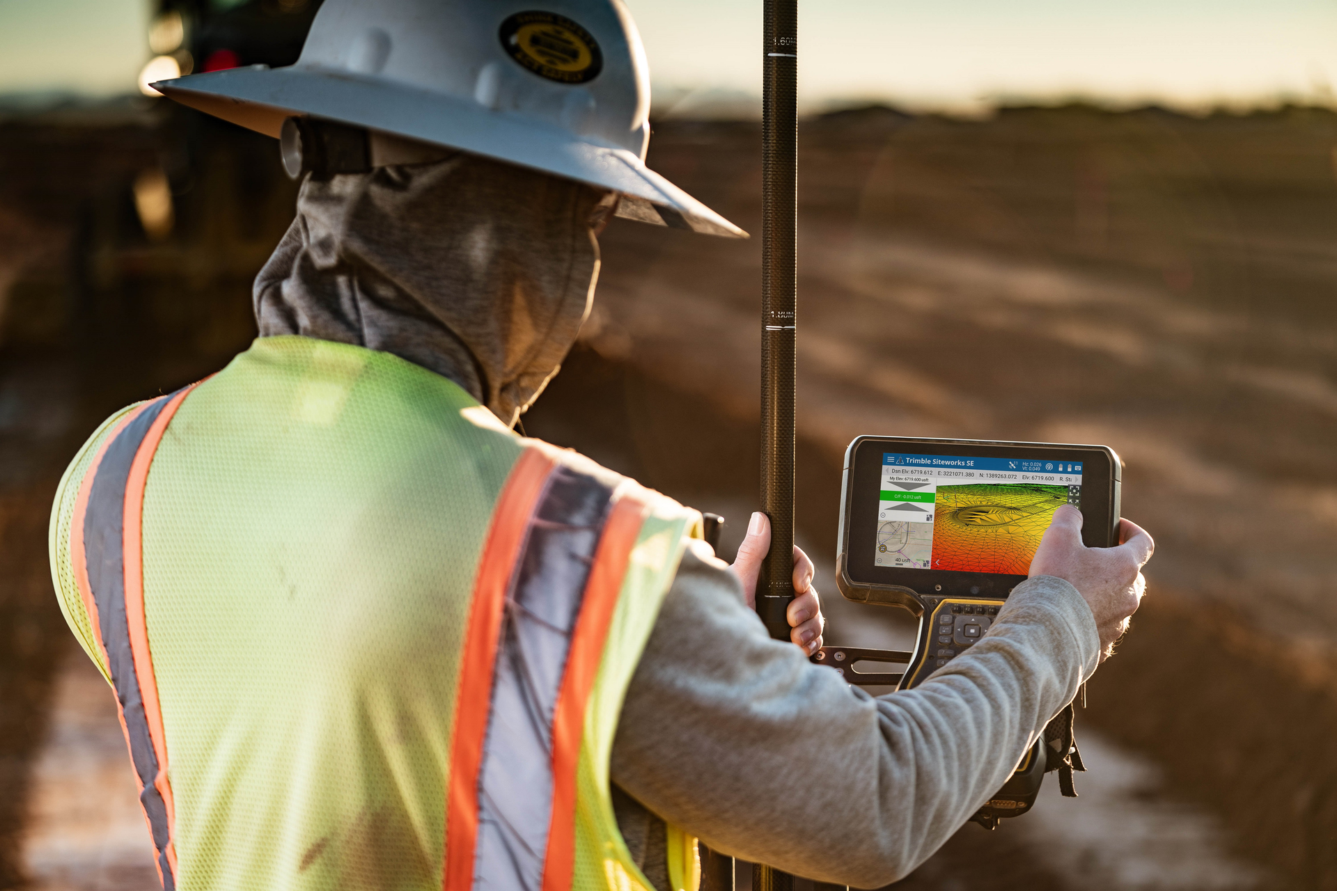 Trimble Siteworks Se Starter Edition Software + Trimble Tsc7 Controllersm