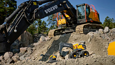 Despite the challenges for the retail industry posed by Covid-19, Volvo Construction Equipment has sold well over a million toy products sold in the last 12 months.