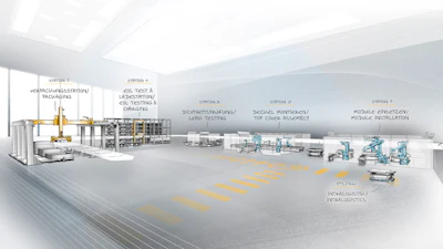 Liebherr battery assembly