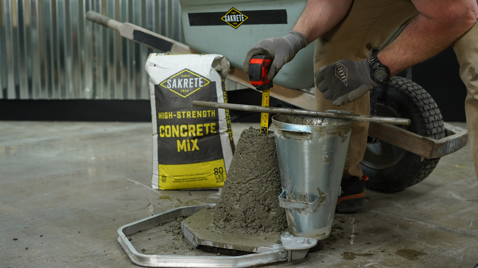How to Determine Concrete Slump