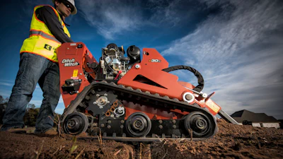 Ditch Witch trencher