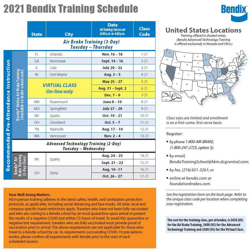 Bendix Training