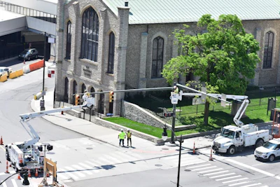 While drivers are well-versed in traffic signals and signs alerting them to when they should or should not drive their vehicle, AVs need different alerts in the form of radio or cellular network signals.