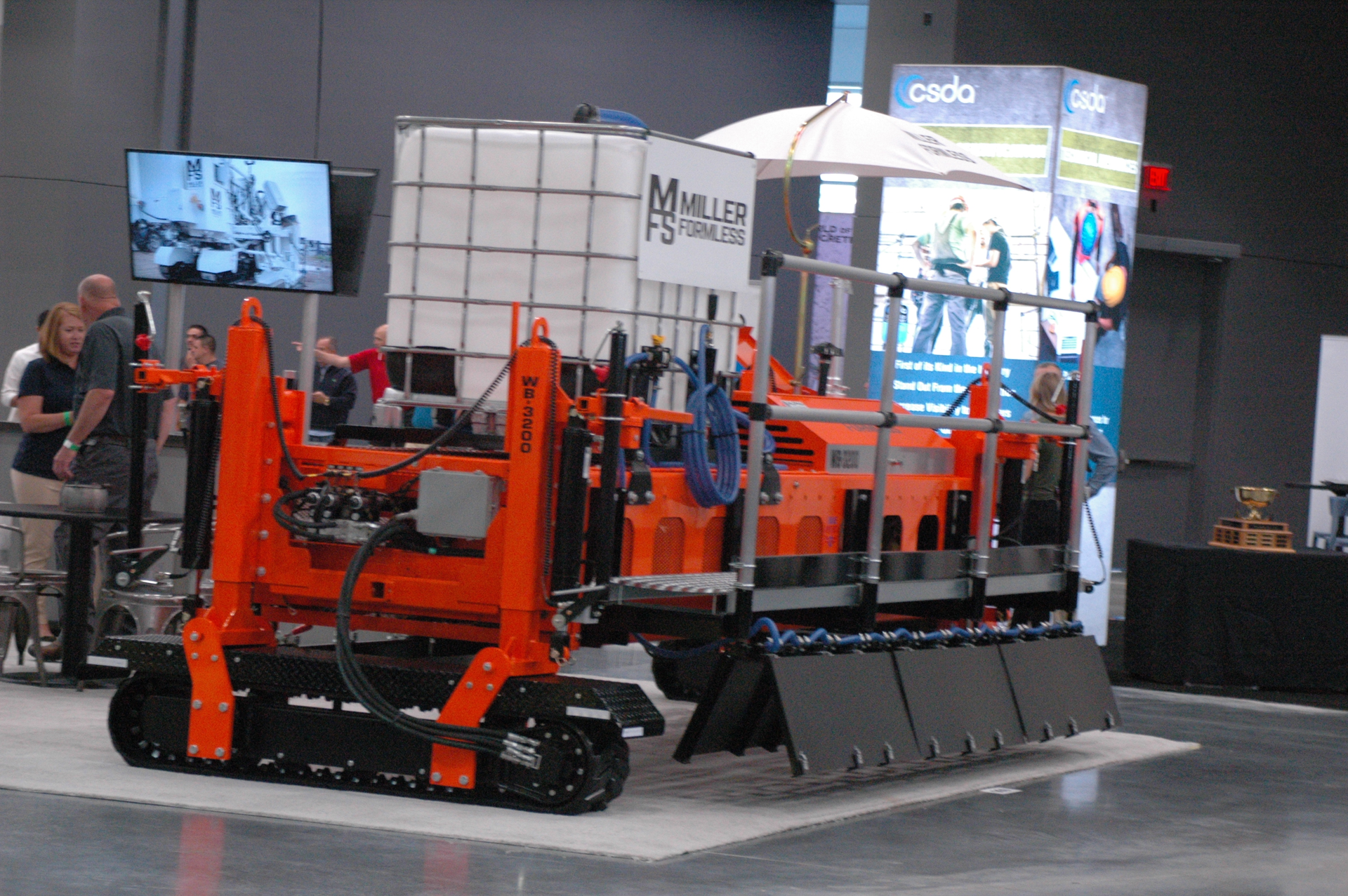 The WB-3200 Slipform Paver Work Bridge