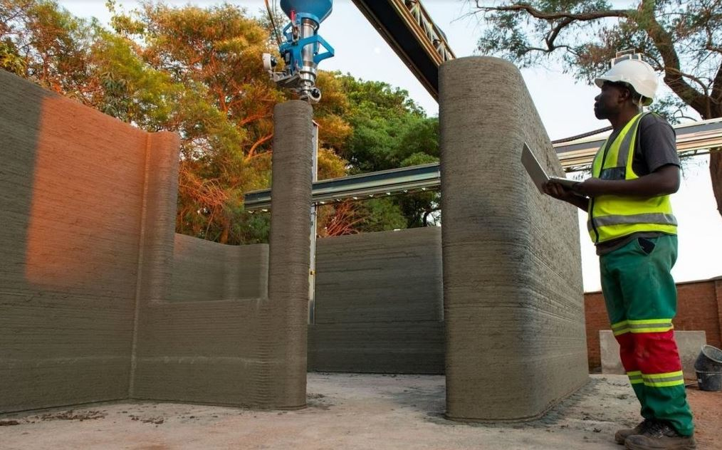 Holcim first 3D printed school