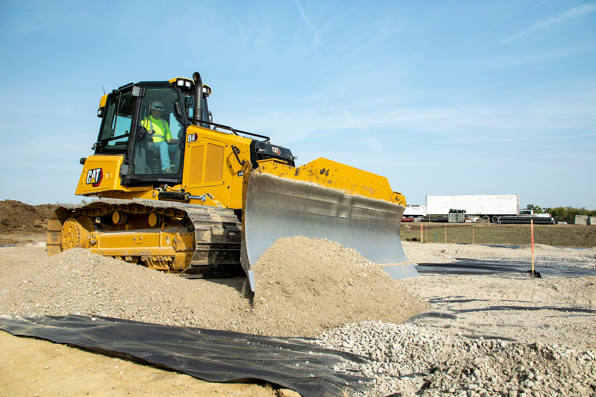 Caterpillar D4 Dozer Profile