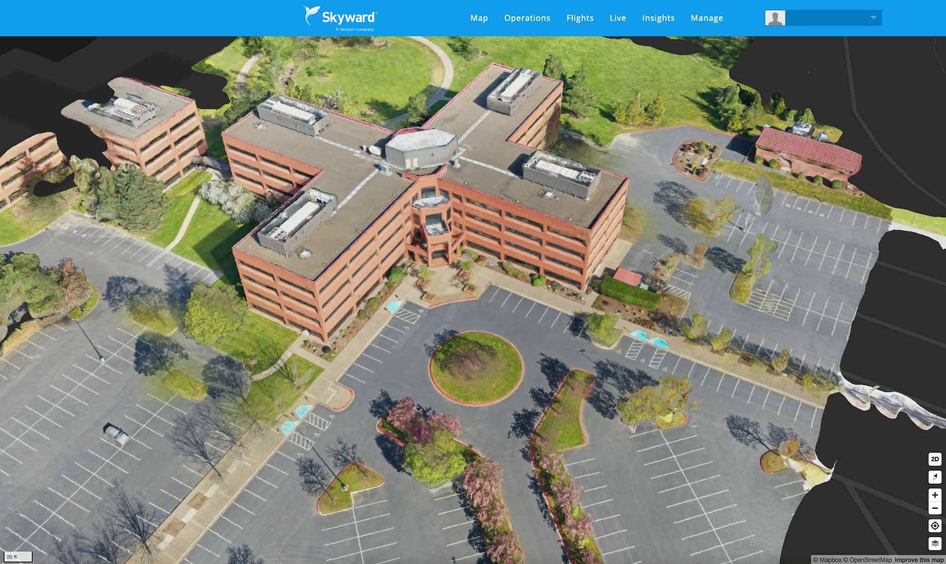 Skyward Office Building 3 D Angled