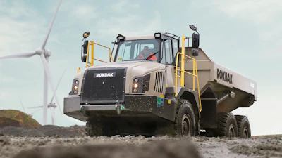 Rokbak Hauler In Quarry 2
