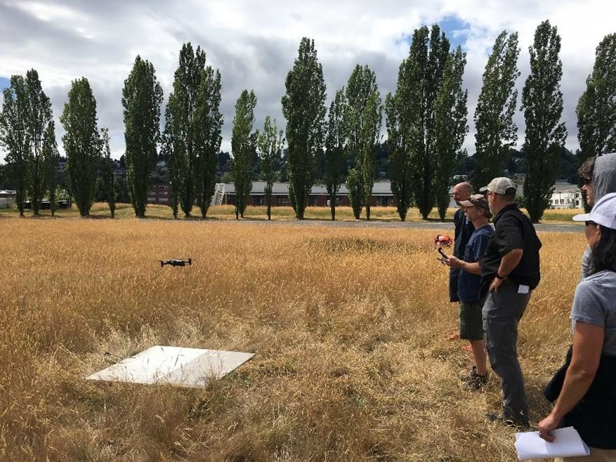 Parrot drone training