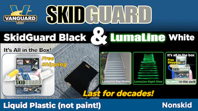 Vanguard SkidGuard / LumaLine Kits Pedestrian Surface Coating