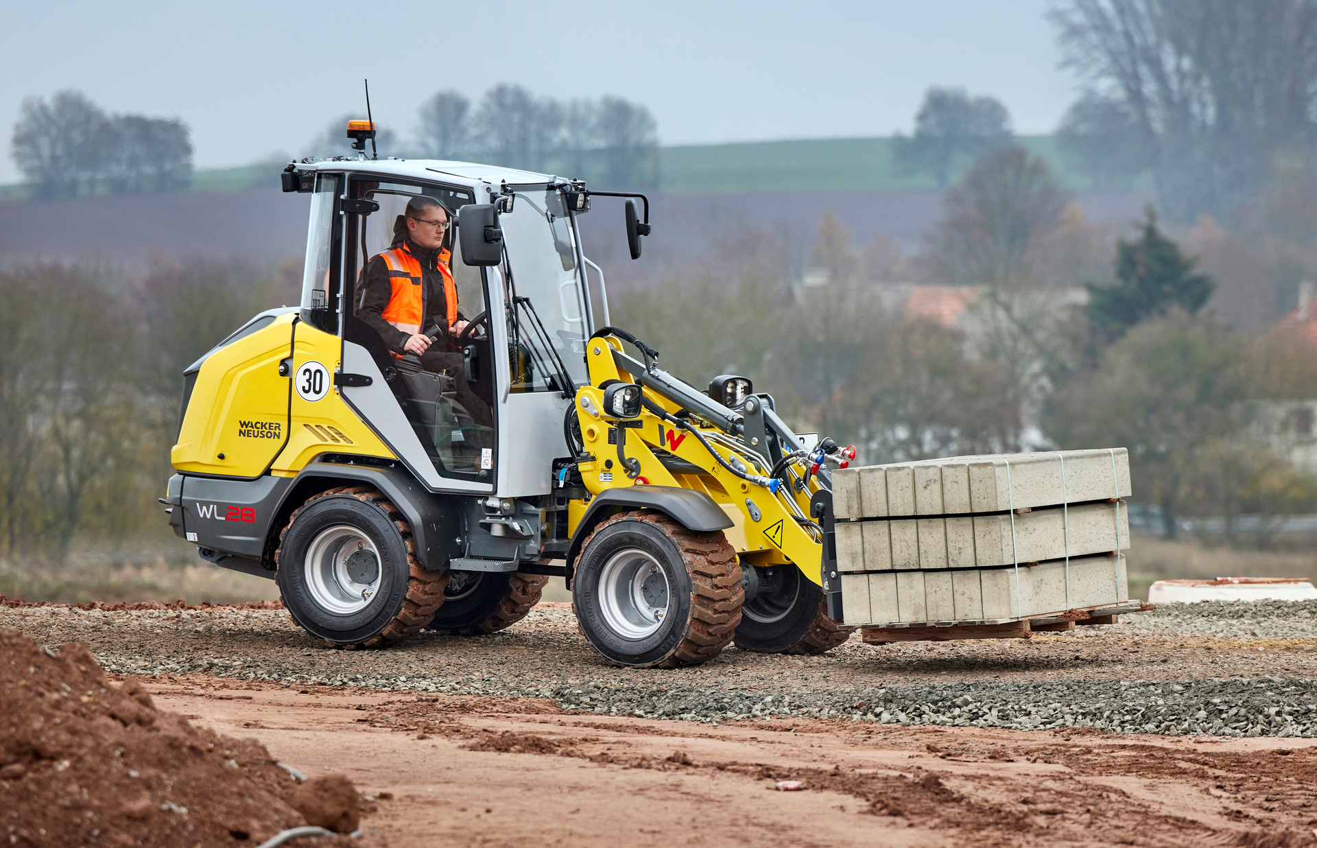 3 Wacker Neuson Wl28 Wheel Loader Construction 2021