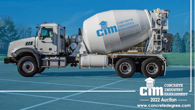 Mack Trucks & McNeilus Donate to World of Concrete 2022 CIM Auction